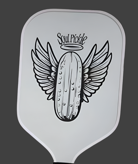 Soul Pickle: Gen 1 "Cookies and Cream" Designer Pickleball Paddle